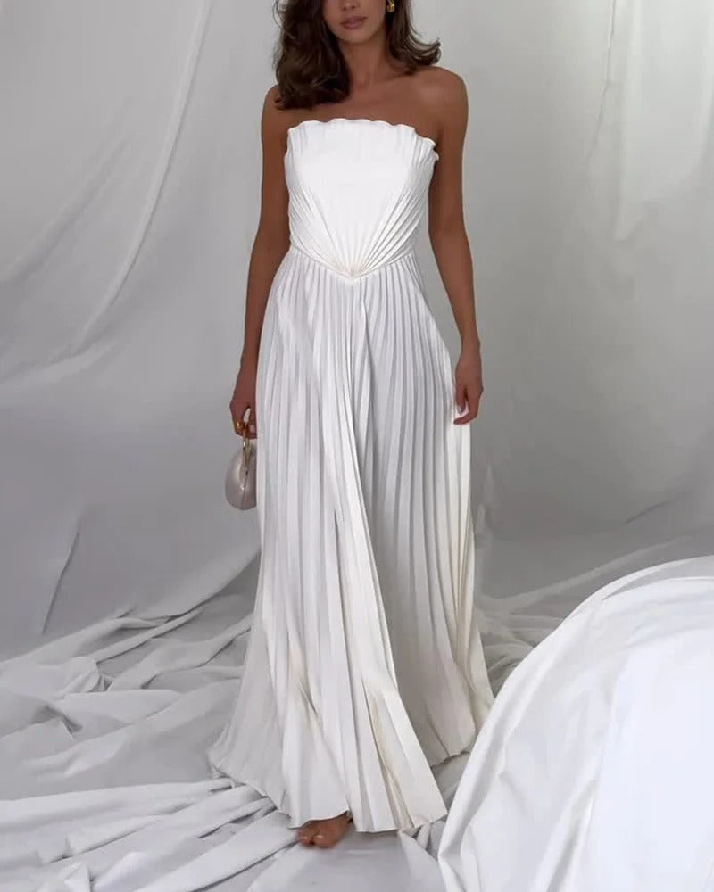 ATHENA - VESTIDO TOP VENTAS PLISADO