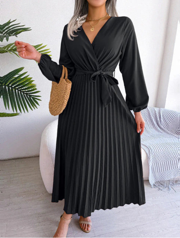 LAUREL| VESTIDO PLISADO FESTIVO