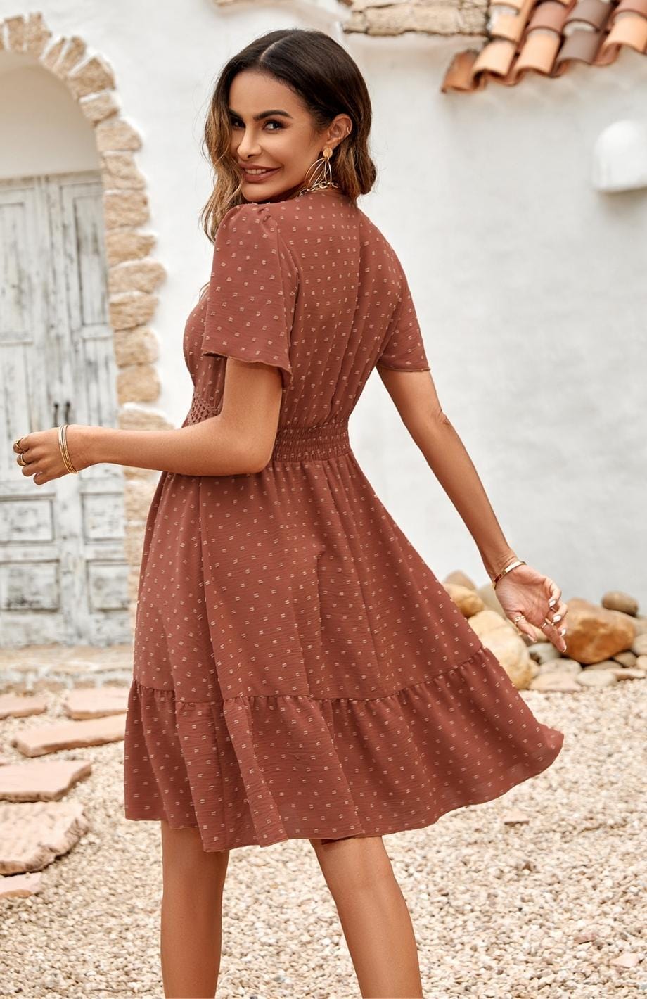 ISOBEL - VESTIDO BOHEMIO CON ESTILO CAMPESTRE