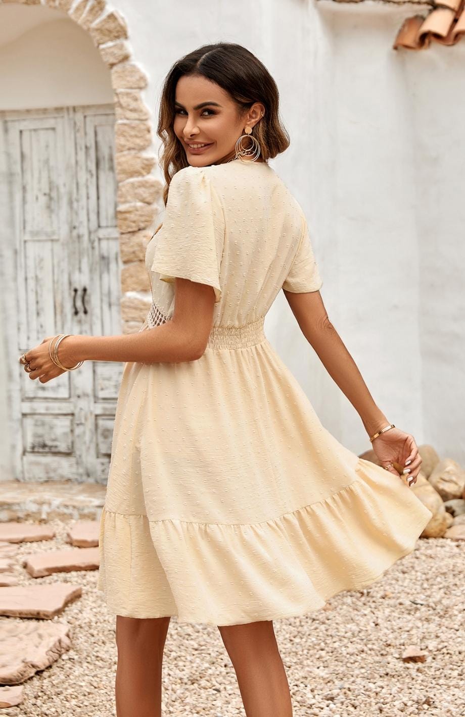 ISOBEL - VESTIDO BOHEMIO CON ESTILO CAMPESTRE