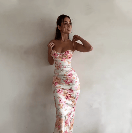 BEA - VESTIDO VERANIEGO CON ESTAMPADO FLORAL